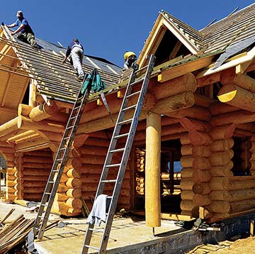 cabin construction